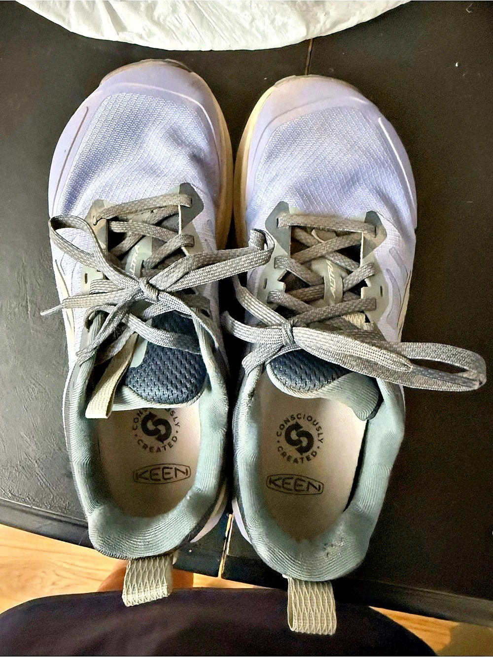 Altra Purple & Gray Athletic Hiking Shoes - worn once - women’s size 9